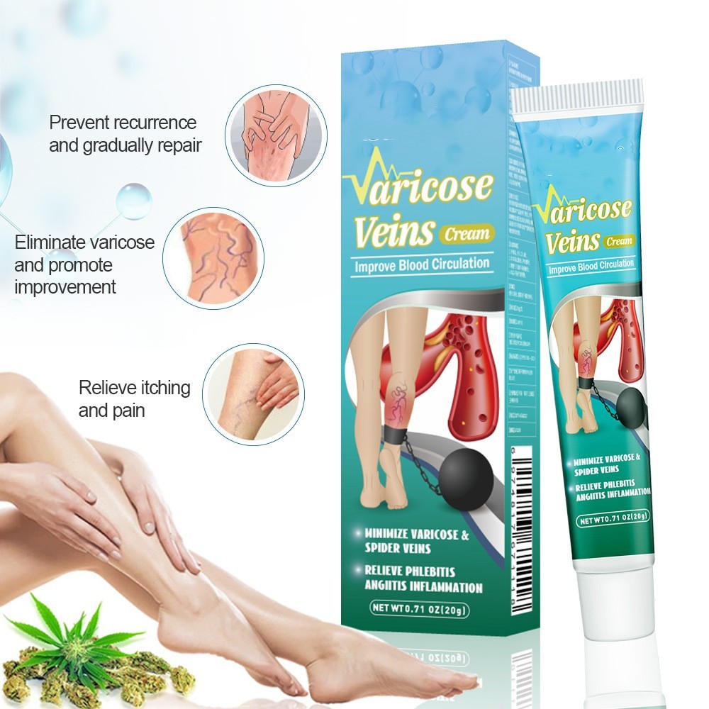 Pommade à la veine Shu Soft Ver Jambe Crème Tube vasculaire – Image 10