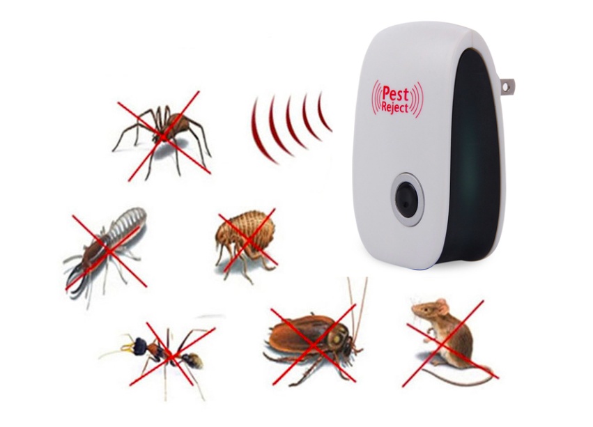 Électronique À Ultrasons Sain Rechargeble Anti Moustique Insecte Ravageur Rejeter Souris Répulsif Pratique Accueil EUUS Plug – Image 6