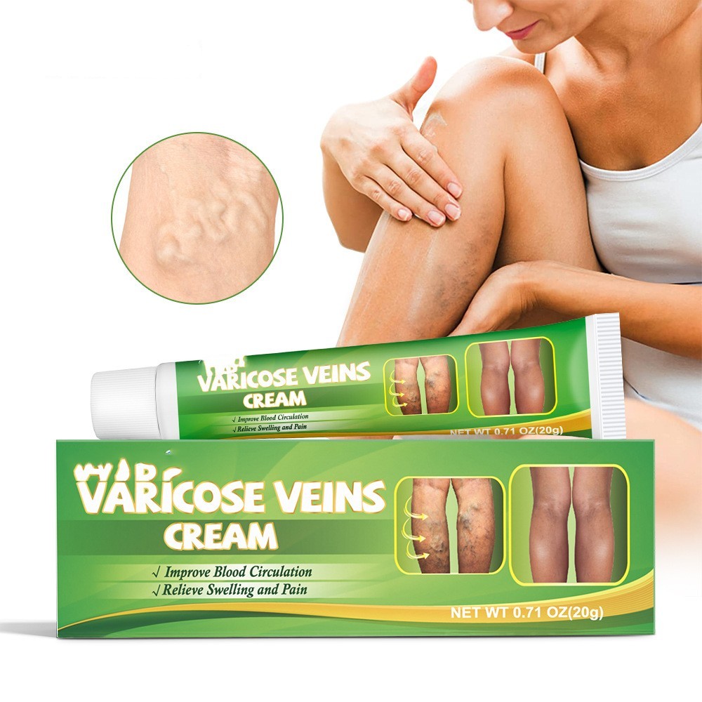 Pommade à la veine Shu Soft Ver Jambe Crème Tube vasculaire – Image 2