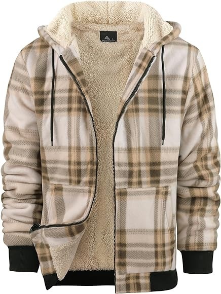Thickened Cotton-padded Clothes Plaid Long Sleeve Loose – Image 5