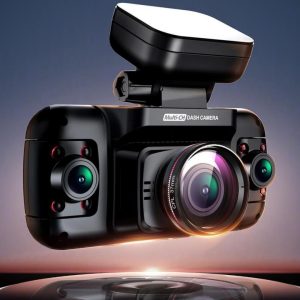 Enregistreur de conduite panoramique ultra-clair voiture anti-éraflure, heure de stationnement