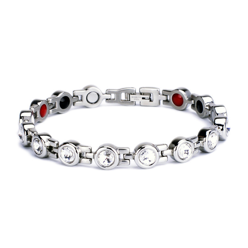 Bracelet Bio-énergie de magnétothérapie en cristal – Image 2