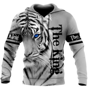Tiger 3D Digital Printing Sweater Men's Hoodie