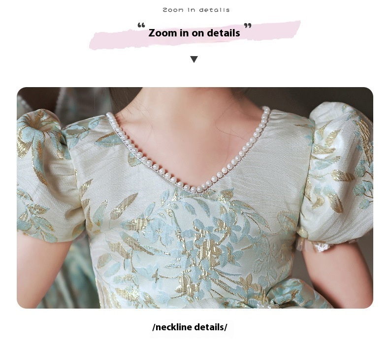 Baby Girls' Birthday Princess Dress – Image 9