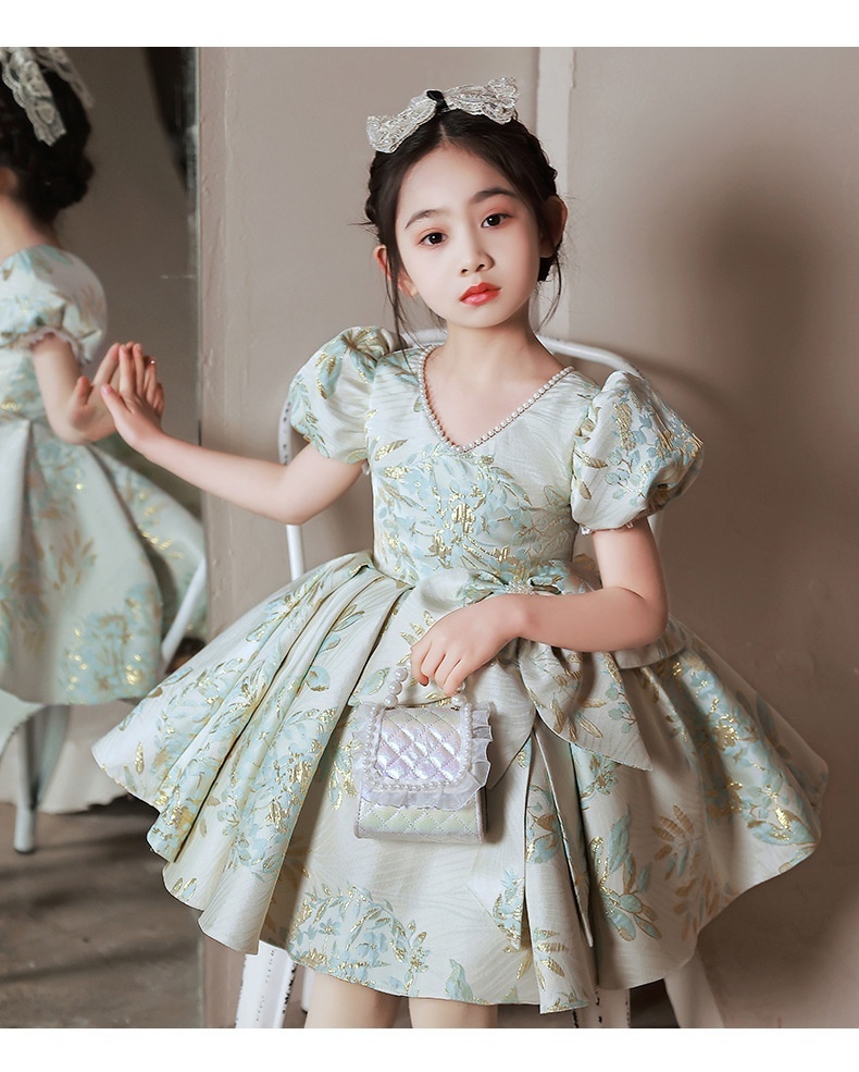 Baby Girls' Birthday Princess Dress – Image 8